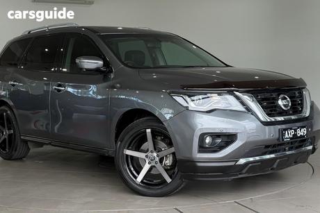 Grey 2018 Nissan Pathfinder Wagon Ti (4X4)