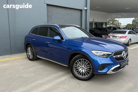 Blue 2025 Mercedes-Benz GLC200 Wagon 4Matic
