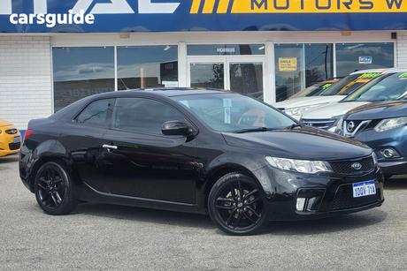 Black 2011 Kia Cerato Coupe Koup Sls