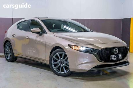 Beige 2026 Mazda Mazda3 Hatchback G20 Evolve