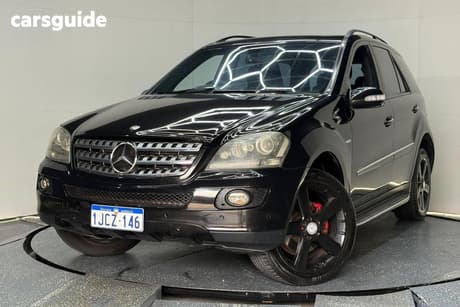 Black 2008 Mercedes-Benz ML SUV