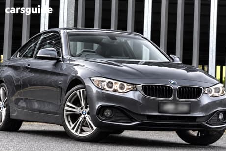 Grey 2014 BMW 420D Coupe Sport Line