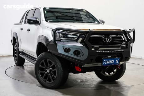 White 2022 Toyota Hilux Double Cab Pick Up Rogue (4X4)