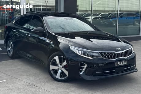 Black 2016 Kia Optima Sedan Gt