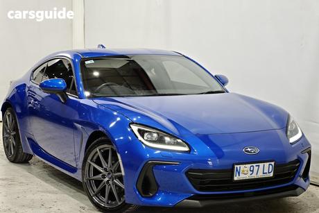Blue 2022 Subaru BRZ Coupe S
