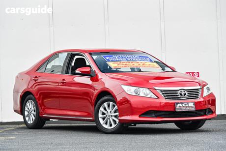 Red 2013 Toyota Aurion Sedan At-X
