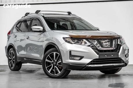 Silver 2018 Nissan X-Trail Wagon Tl (4Wd)