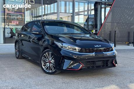 Black 2024 Kia Cerato Hatchback Gt