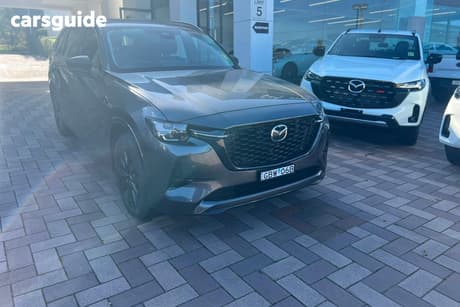 Grey 2026 Mazda CX-80 Wagon G40E Gt