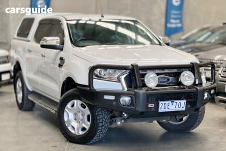 White 2018 Ford Ranger Dual Cab Utility Xlt 3.2 (4X4)