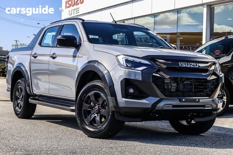 Grey 2025 Isuzu D-MAX Crew Cab Utility X-Terrain (4X4)