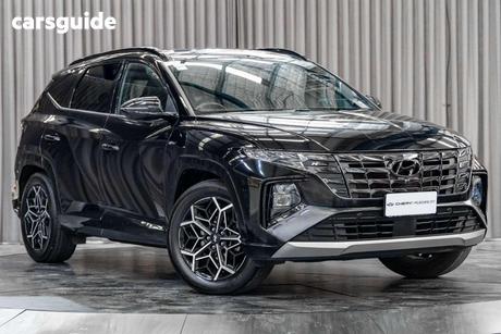 Black 2023 Hyundai Tucson Wagon Highlander N Line (Fwd)