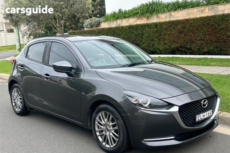 Grey 2020 Mazda 2 Hatchback G15 Evolve