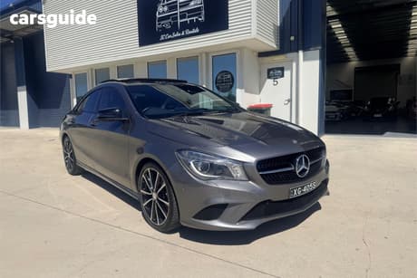 Grey 2016 Mercedes-Benz CLA200 Coupe 200
