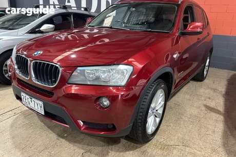 Burgundy 2013 BMW X3 Wagon Xdrive 20D