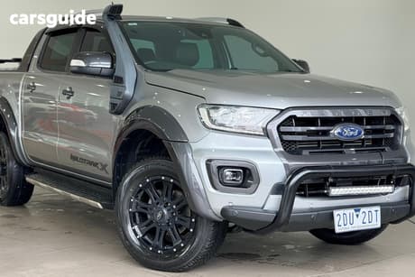 Grey 2019 Ford Ranger Double Cab Pick Up Wildtrak 2.0 (4X4)