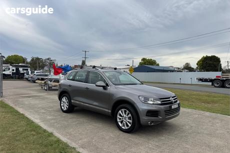 Grey 2012 Volkswagen Touareg Wagon V6 Tdi