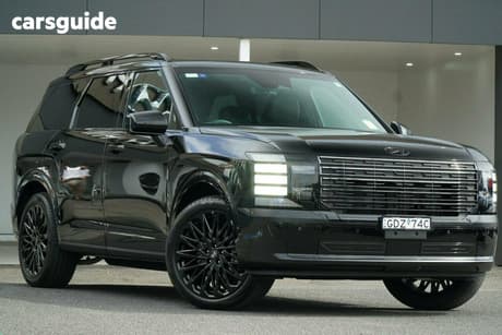 Black 2026 Hyundai Palisade Wagon Calligraphy Blk (8 Seat) Hev