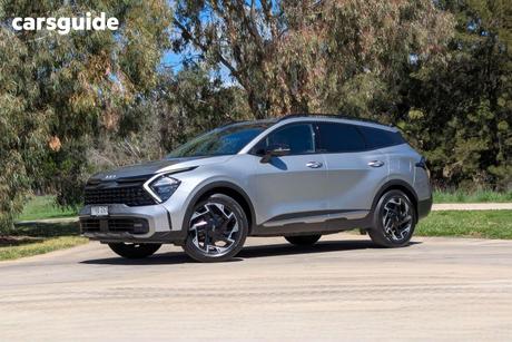 Silver 2022 Kia Sportage Wagon Sx+ (Fwd)