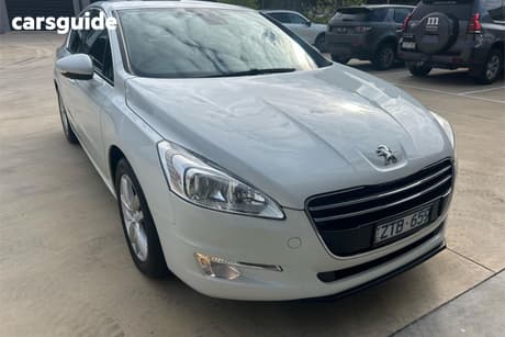 White 2013 Peugeot 508 Sedan Active 1.6T