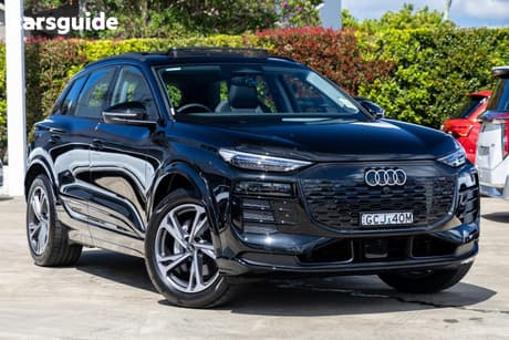 Black 2026 Audi Q6 E-Tron SUV SPORT R