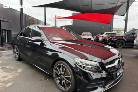 Black 2021 Mercedes-Benz C300 Sedan