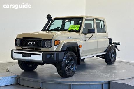 Gold 2024 Toyota Landcruiser Double Cab Chassis Lc79 Gxl