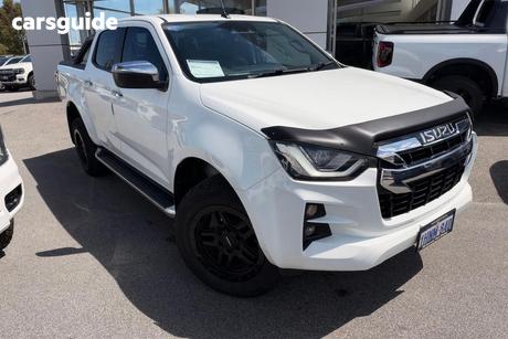 White 2022 Isuzu D-MAX Crew Cab Utility Ls-U (4X2) High-Ride