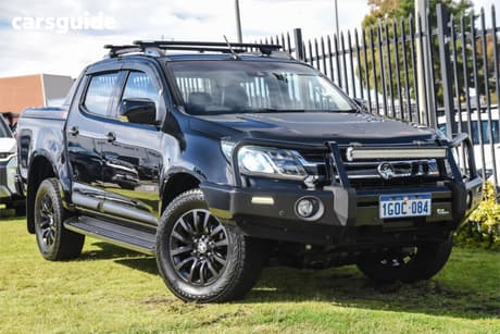 Black 2017 Holden Colorado Crew Cab Pickup Z71 (4X4)
