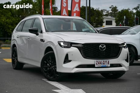 White 2026 Mazda CX-80 Wagon G40E Gt