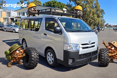 Silver 2018 Toyota HiAce Van Dx