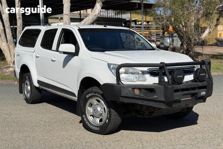 White 2016 Holden Colorado Crew Cab Pickup Ls (4X4)