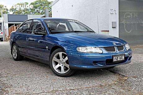 Blue 2002 Holden Commodore Sedan Acclaim