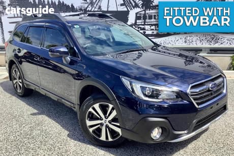 Blue 2020 Subaru Outback Wagon 2.5I Premium Awd