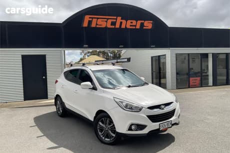 White 2014 Hyundai IX35 Wagon Trophy (Awd)