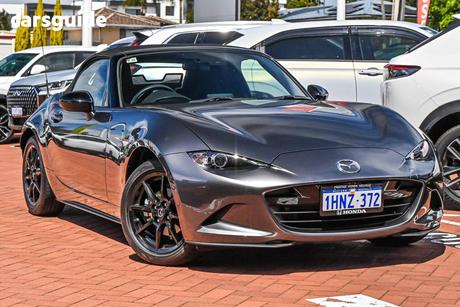 Grey 2020 Mazda MX-5 Convertible Roadster