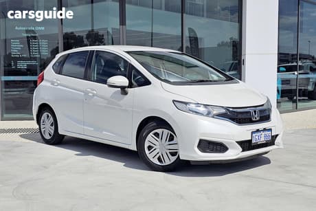 White 2019 Honda Jazz Hatchback Vti