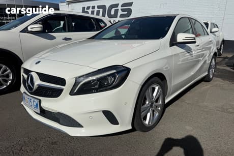 White 2018 Mercedes-Benz A180 Hatchback