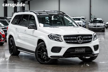 White 2018 Mercedes-Benz GLS350 Wagon D 4Matic