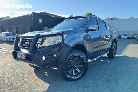 Grey 2016 Nissan Navara Dual Cab Utility St-X (4X4)