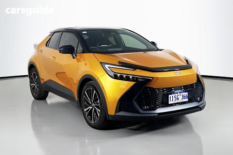 Yellow 2025 Toyota C-HR Wagon Koba Hybrid