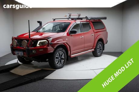 Red 2021 Nissan Navara Dual Cab Pick-up St (4X4)