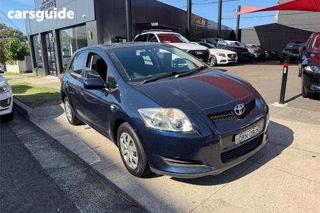Blue 2008 Toyota Corolla Hatchback Ascent