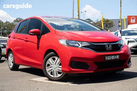 Red 2018 Honda Jazz Hatchback Vti