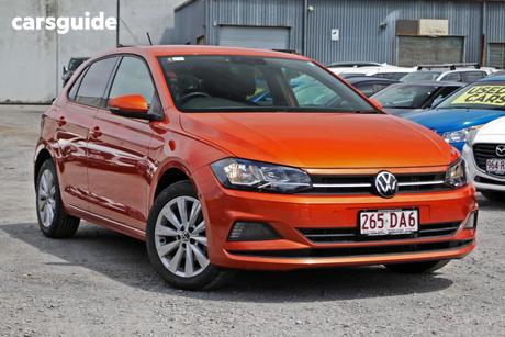 Orange 2021 Volkswagen Polo Hatchback 85Tsi Style