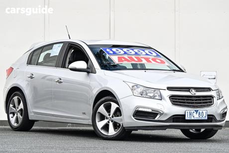 Silver 2016 Holden Cruze Hatchback Z-Series
