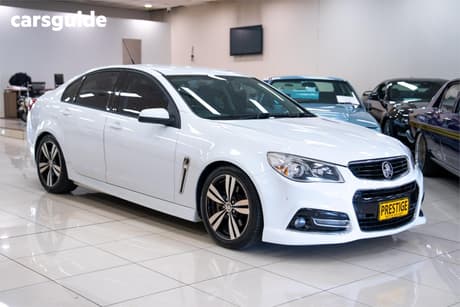 White 2014 Holden Commodore Sedan Ss Storm