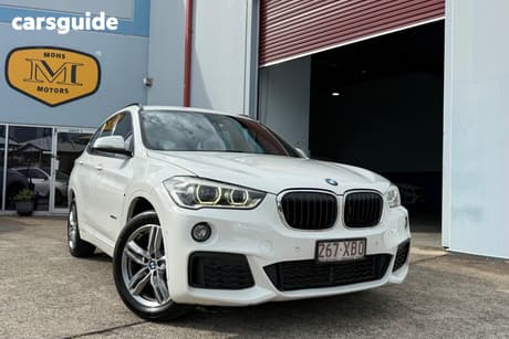 White 2016 BMW X1 Wagon Sdrive 18D
