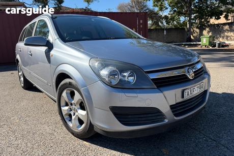 Blue 2005 Holden Astra Wagon Cdx