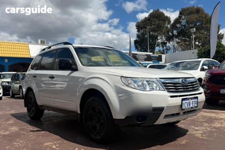 White 2008 Subaru Forester Wagon X